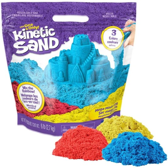 Kinetic Sand Pose med magisk sand 2,7kg