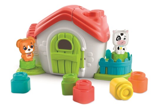Clementoni Baby Clemmy  Sensory Farm with Blocks