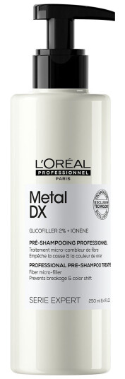 L'Oréal Professionnel Metal DX Pre-Shampoo 250ml - Beskyttende Behandling for Skadet Hår
