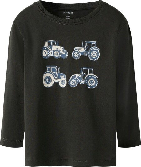 Name It Genser NmmVictor Peat/Tractor Name It 1½ år (86) Genser Grønn Svart