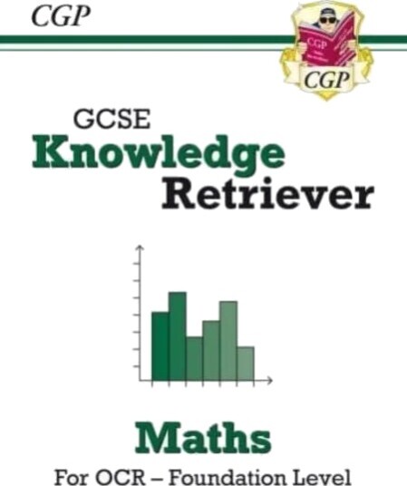 Gcse Maths Ocr Knowledge Retriever - Foundation Av Cgp Books