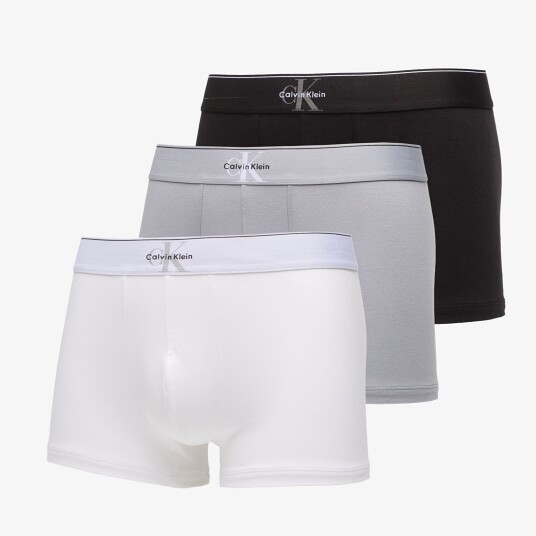 Boxershorts Calvin Klein Trunk 3-Pack Gray XL