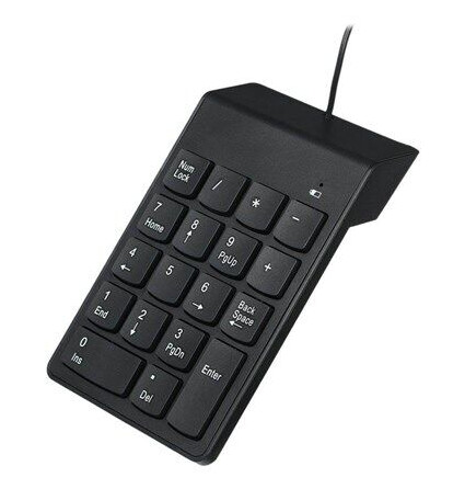 Gembird KPD-U-03 USB Numerisk Tastatur Svart Gembird KPD-U-03 USB Numerisk Tastatur Svart