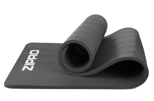 Zipro Treningsmatte 180 cm x 60 cm x 1,5 cm grå