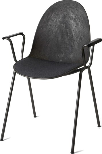 Mater Eternity Spisestol med Armlener og Trukket Sete 198 Grå