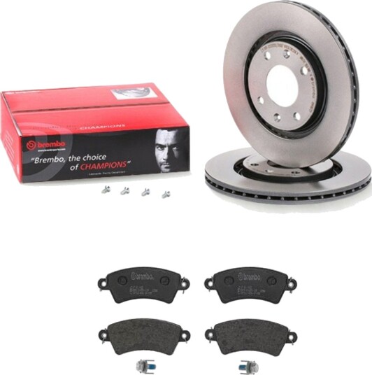 BREMBO BRB3405N0137 Bremseskiver og -klosser