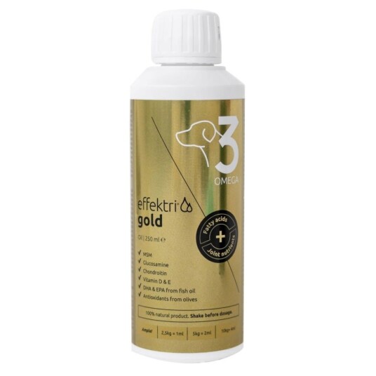 Effektri Gold For Hunder 250 ml Effektri Gold For Hunder 250 ml