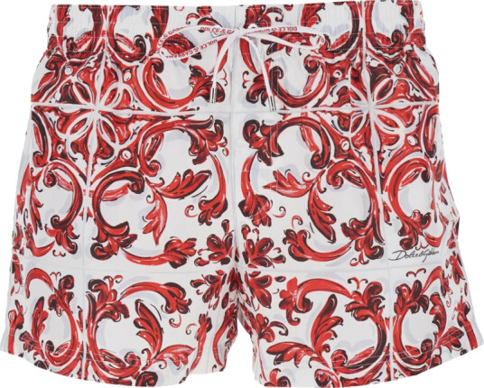 Dolce & Gabbana Herre Svømmetøy Rød XL,