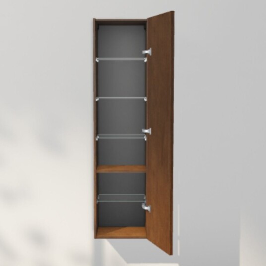 INR Iconic Nordic Rooms Sense 40/30 Høyskap Dark oak / 30cm Høyre Hengslet
