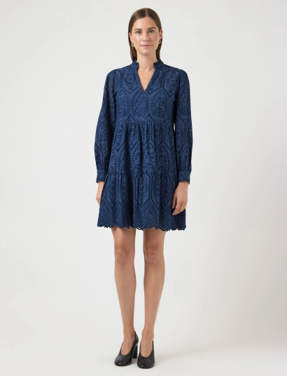 YAS Yasholi Ls Dress S. Noos   Blue   M
