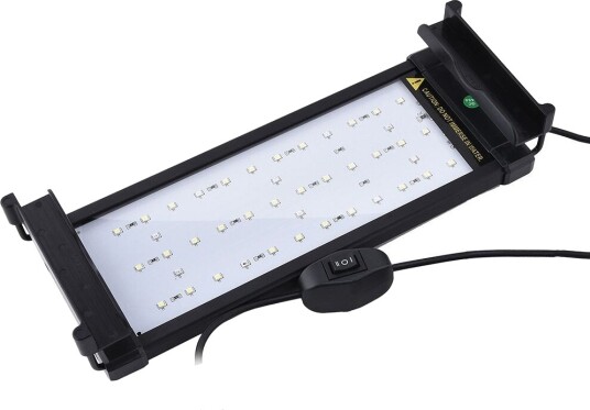 Ledlife 48-70 cm Akvarie Armatur 11W Led Hvit/Blå Justerbar