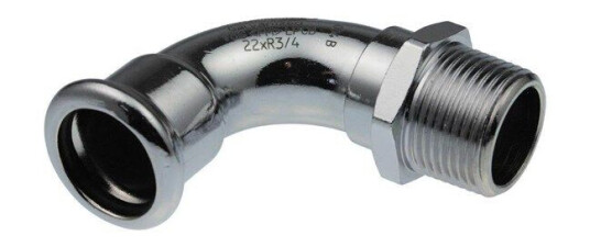 Vsh Fabrieken Xpr carbon elbow 90 deg. fm 28xr1