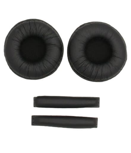 INF Øreputer for hodetelefondeksler og øreklokker Sennheiser PX100/200/100 II Sort