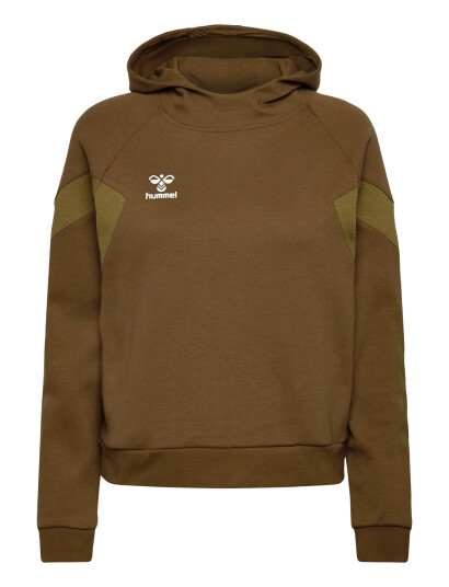 Hummel Hmltravel Sweat Hoodie Woman Khaki green S Hummel Hmltravel Sweat Hoodie Woman Khaki green S