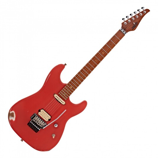 Jet Guitars Js-850 Rlc (Reliced) Red Jet Guitars Js-850 Rlc (Reliced) Red