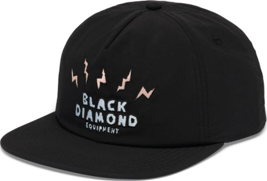 Black Diamond Men"s Synthetic Surf Hat Black-lightning Bolts One Size Black Diamond Men"s Synthetic Surf Hat Black-lightning Bolts One Size