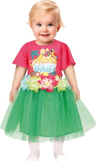 Fiestas Guirca Aloha Baby Kjole Baby Kostyme 24-36 måneder 76163