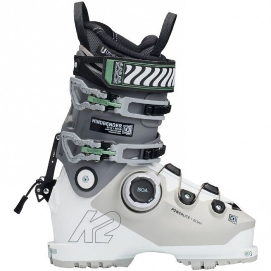 K2 Mindbender 95 BOA Skistøvler Dame Grey/White 23,5 K2 Mindbender 95 BOA Skistøvler Dame Grey/White 23,5