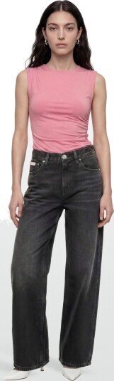 Calvin Klein Jeans Rlxd Barrel Jean Evng Blk Black LG/29 x 34