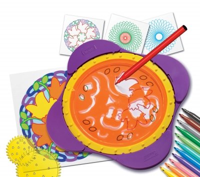 Quercetti Tegnesjablonger Mandala
