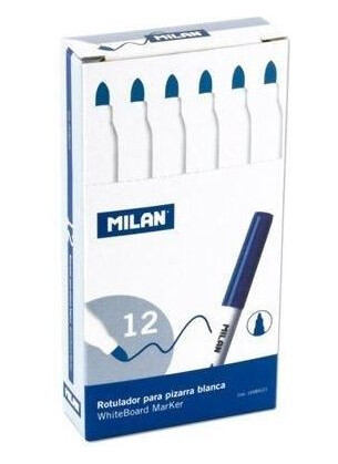 Milan Marker tynn svart 12 t MILAN