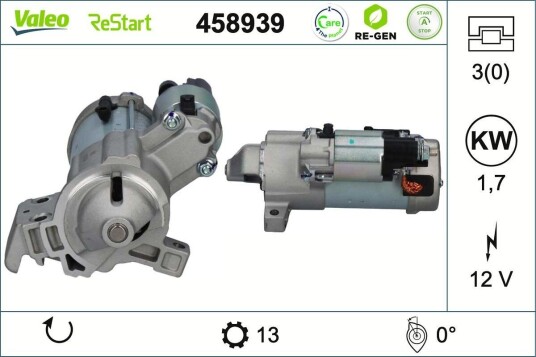 VALEO 458939 Starter VALEO 458939 Starter