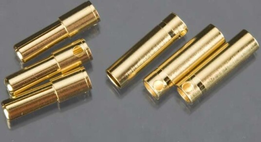 Castle Creations 4mm Bullet Connector 16G/13G 75A 3