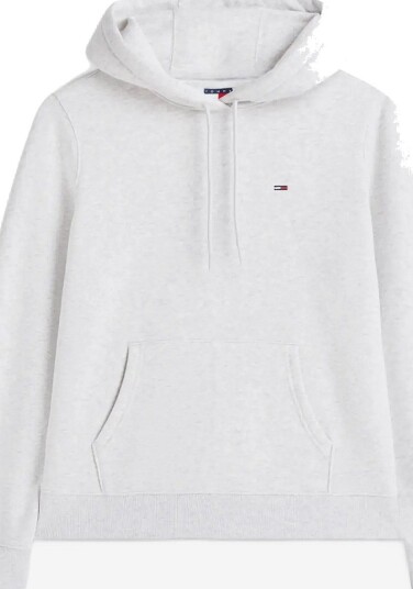 Tommy Jeans Tjw Reg S Flag Hoodie ICE GREY HEATHER XXS Tommy Jeans Tjw Reg S Flag Hoodie ICE GREY HEATHER XXS