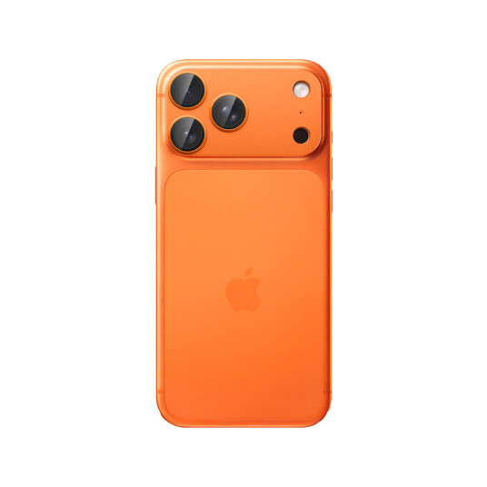 Spigen Optik Pro XL Kameralinsebeskytter EZ Fit for iPhone 17 Pro - Oransje