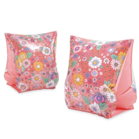B2X Svømmearmbånd for barn 3 6 år Blomster INTEX 56669