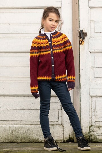 Viking Garn 2115 2 Nellik Kofte