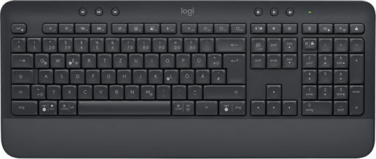 Logitech Signature - tastatur - QWERTZ - Tysk - grafitt Inn-enhet