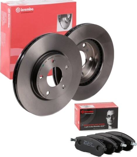 BREMBO BRB3405N0483 Bremseskiver og -klosser BREMBO BRB3405N0483 Bremseskiver og -klosser