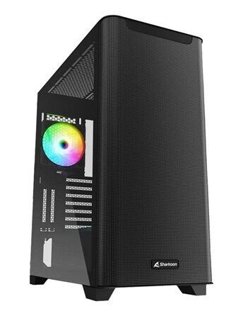 Sharkoon M30 RGB Midi Tower Kabinett for ATX Gaming - Svart