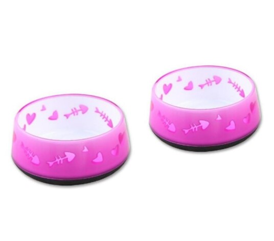 All For Paws Cat Bowl Heavy Base X 2