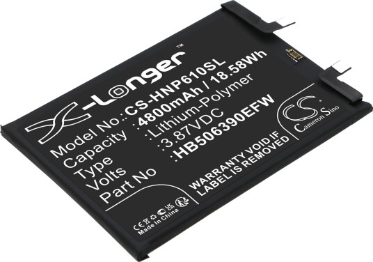 Batteri til Honor 60 Pro 5G etc Batteri til Honor 60 Pro 5G etc