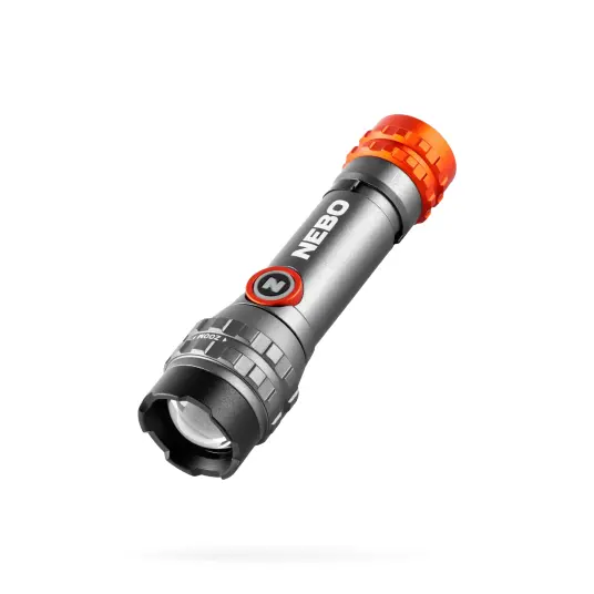 Nebo 450L Flex Lykt - 450 lm, magnetfot, IPX4 vanntett - Svart