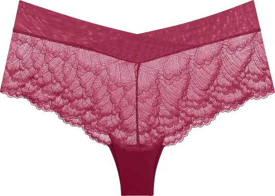 Triumph Love In Lace Shorty RED MUSK 36