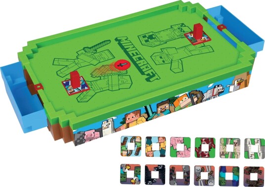Minecraft Premium Air Hockey-bord 4+ år Overworld Edition