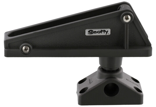 Scotty 276 Anchor Lock W241 Side/Deck Mount, dreggholder STD BLACK