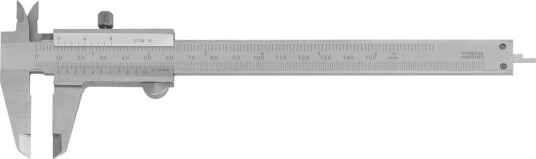 Format Skjutmått 150mm Med Skruvlåsning, Rostfritt