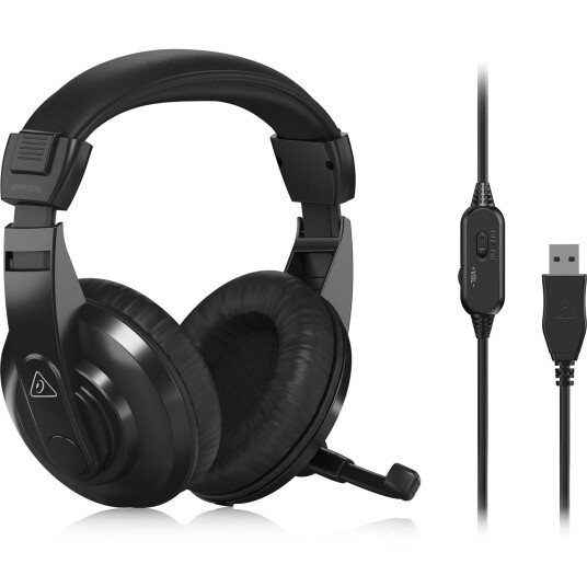 Behringer HPM1100U USB-Hodetelefoner Svart