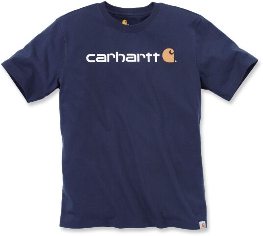 Carhartt EMEA Core Logo Workwear Short Sleeve T-skjorte XXL Blå