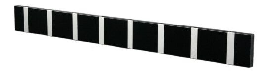 Loca Knax knaggrekke 80 cm sort-gr?