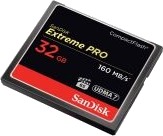 SanDisk Extreme Pro - Flashminnekort - 32 GB - 1000x/1067x - CompactFlash