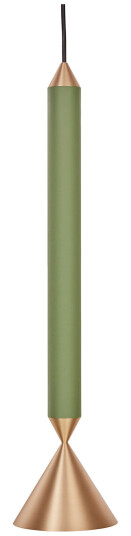 Pholc Apollo 39 pendel Forest Polished Brass