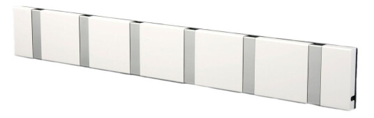 Loca Knax knaggrekke 60 cm hvit-gr? Loca Knax knaggrekke 60 cm hvit-gr?
