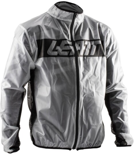 Leatt Race Cover Motocross regn jakke M Hvit