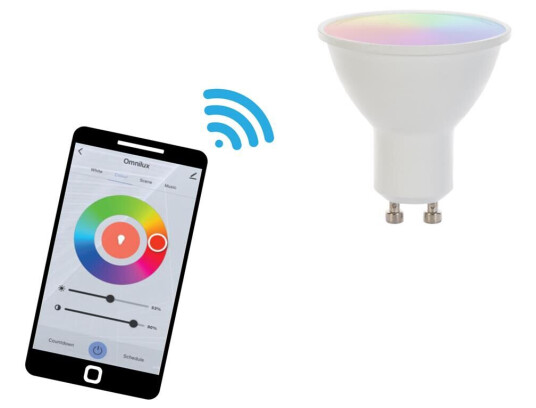 Omnilux Led Gu10 Rgb/ww/cw Wifi