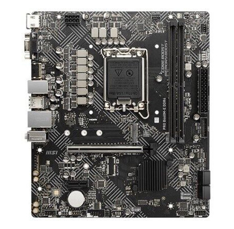 MSI PRO B660M-E DDR4 Hovedkort - Intel B660 - Intel LGA1700 socket - DDR4 RAM - Micro-ATX MSI PRO B660M-E DDR4 Hovedkort - Intel B660 - Intel LGA1700 socket - DDR4 RAM - Micro-ATX